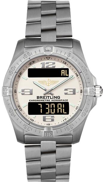 Replica Breitling Professional Aerospace Silver E7936210.G606 Men Watch